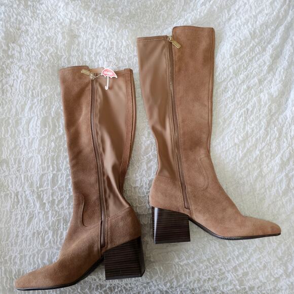 Blondo Tenor Womens Knee High Boots Tan sz 10 - Picture 8 of 14